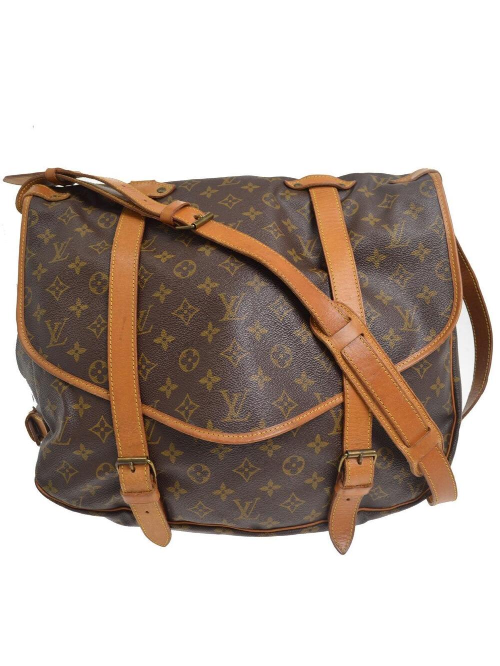 Louis Vuitton Saumur Handbag Canvas 43 #374976L87B